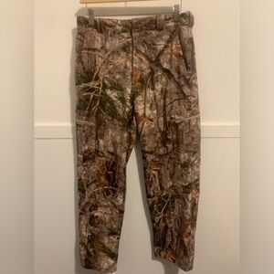 Cabela's Youth Camo Cargo Pants - Brown, Green